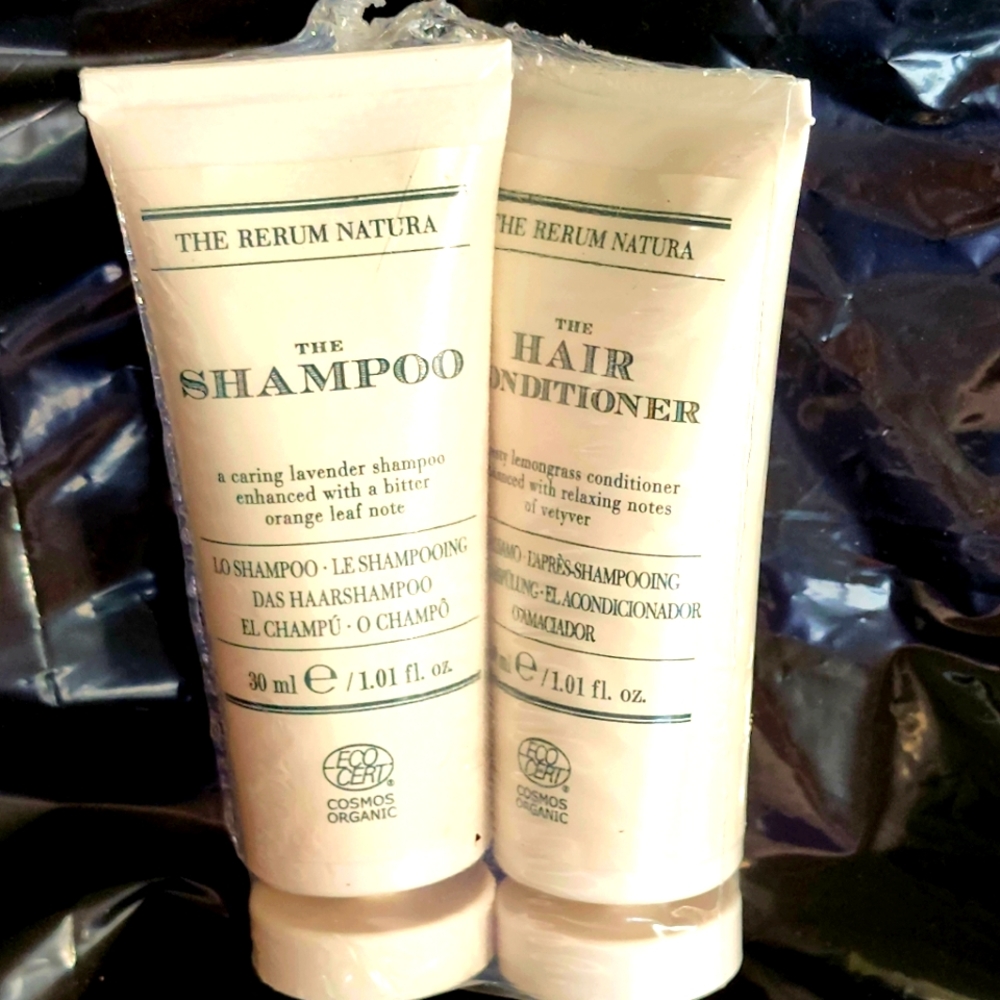 The Rerum Natura SET The Shampoo 30mL & The Hair Conditioner 30mL Travel Set